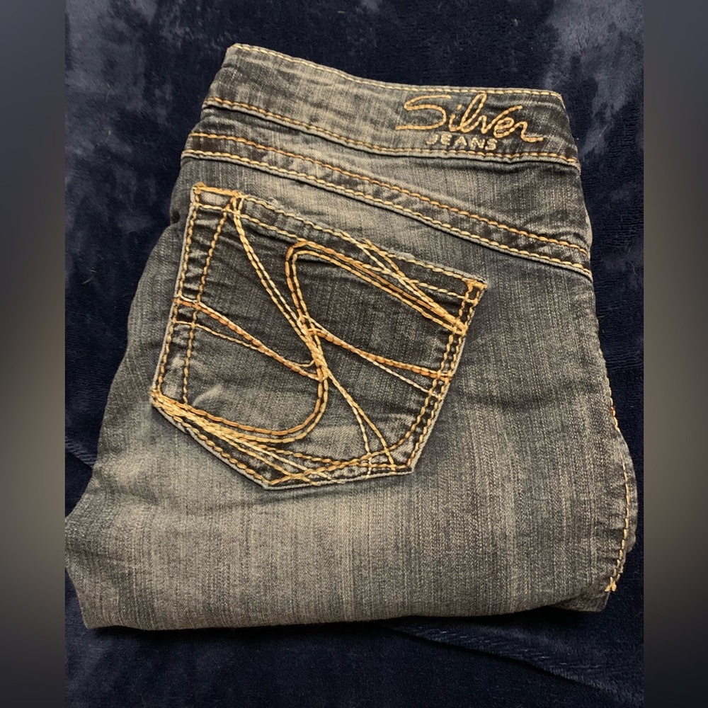 Silver TUESDAYS boot cut jeans!